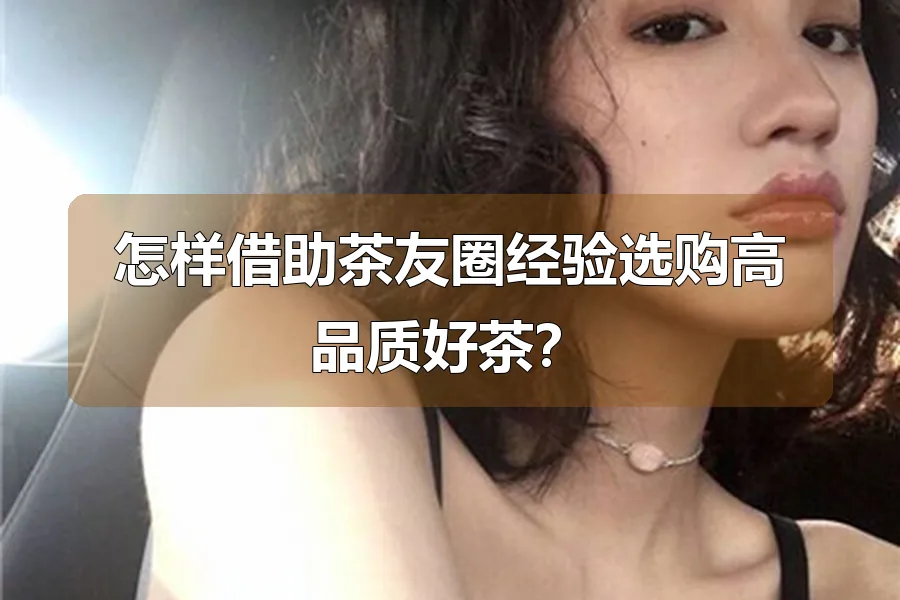 怎样借助茶友圈经验选购高品质好茶？